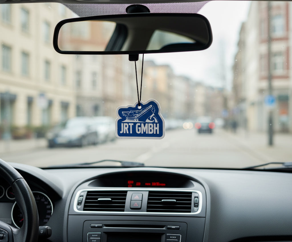 Profumatore per auto in carta sagomata su misura