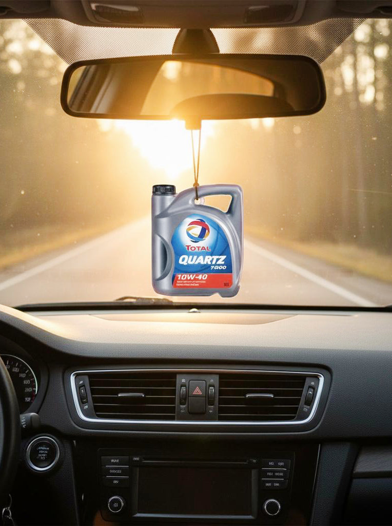 Profumatore per auto in carta sagomata su misura