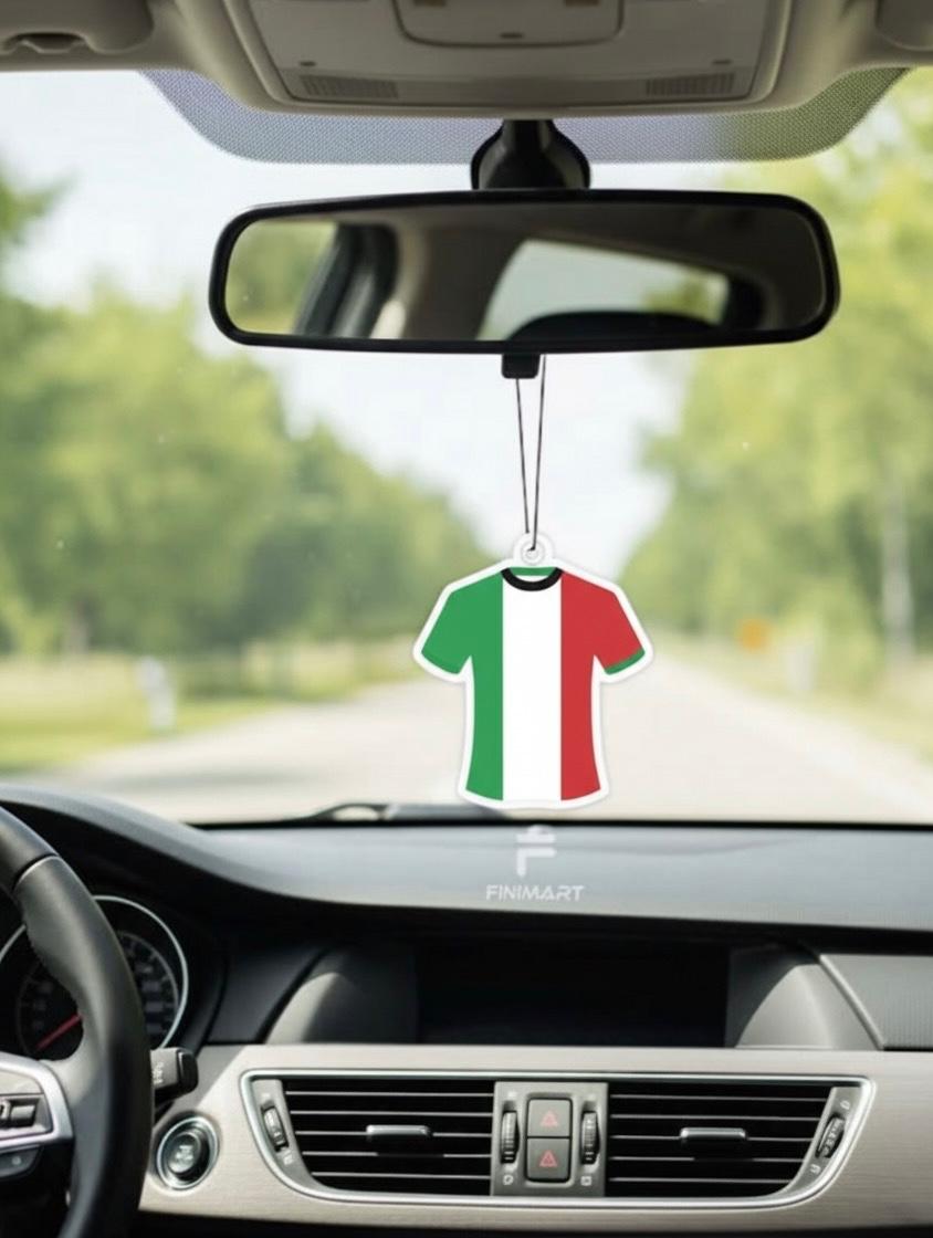 Profumatore Auto Pallone da Calcio in Carta con Logo Personalizzato