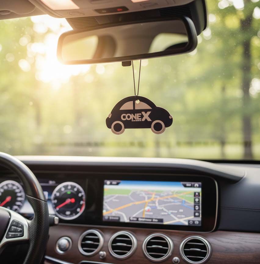 Profumatore per auto a forma di macchina
