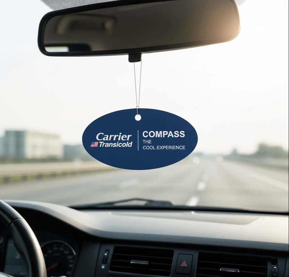 Profumatore per Auto Rotondo in Carta